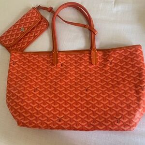 Goyard PM Tote Bag Orange